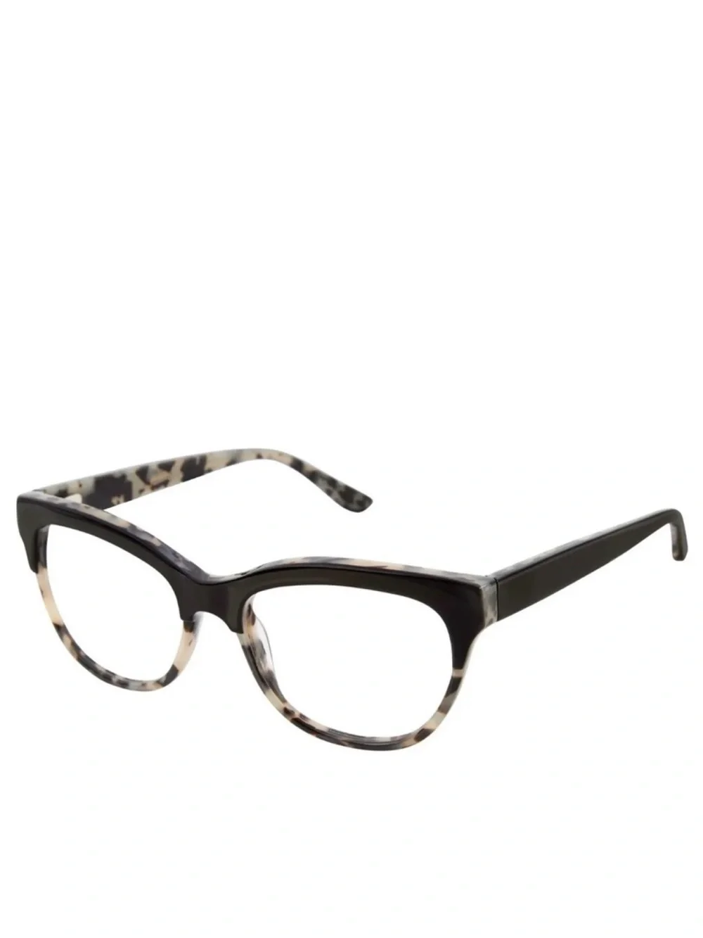 GX by Gwen Stefani Women's Tortoiseshell Cat-Eye Glasses - Brown/Black